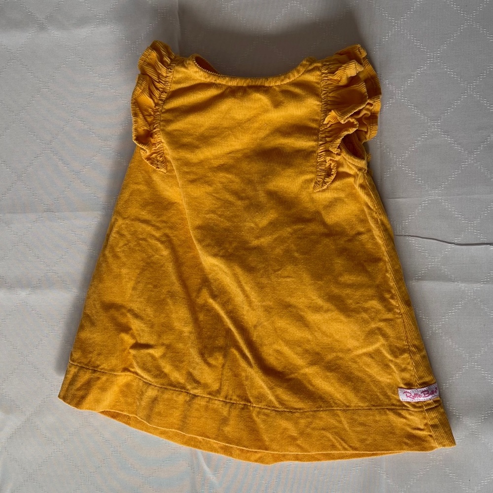 Ruffle Butts corduroy dress